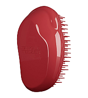 Tangle Teezer Thick And Curly Salsa Red - Расческа для волос, цвет красный